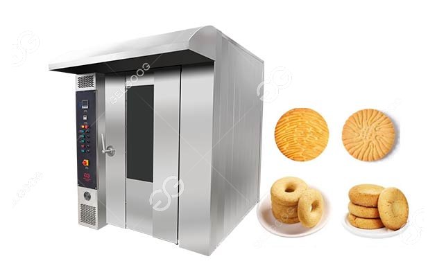 300℃ Industrial Biscuit Oven Machine Price with Rotary