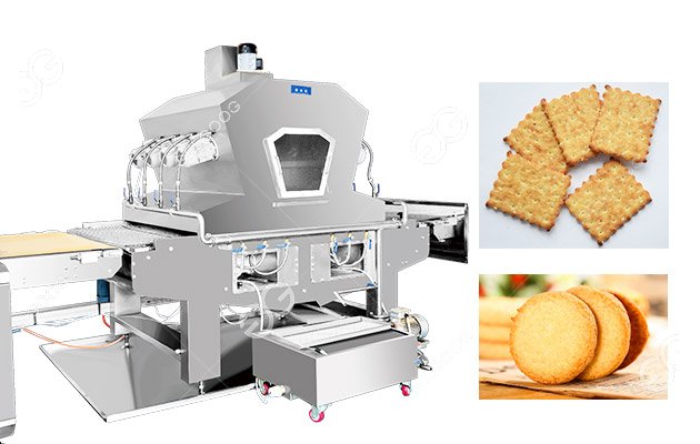 Automatic Oil Spray Machine for Biscuits in Food Grade