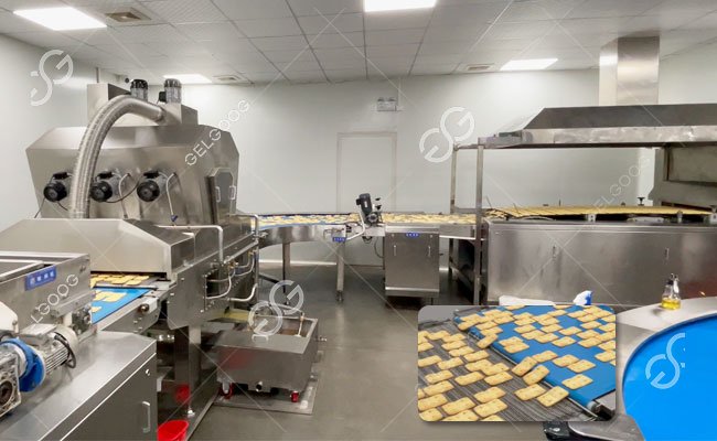 Automatic Hard Biscuit Processing Line