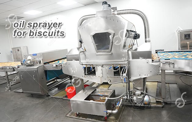 Oil Sprayer Machine for Biscuits